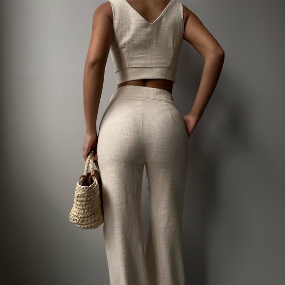 Two Piece Pants Set - Picture 3 of 3